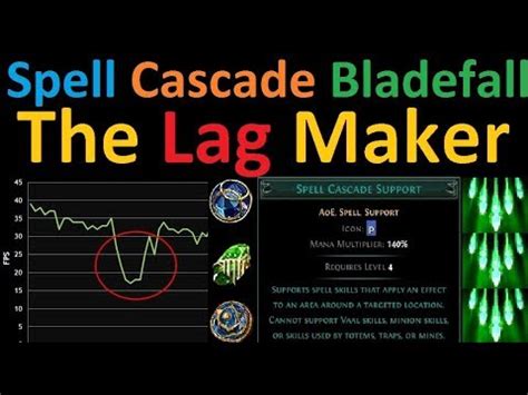 Awakened Spell Cascade Support allows an extra overlap, causing 3 explosions per cast. . Poe spell cascade